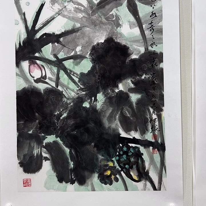 国画林德坤老师作品国画
