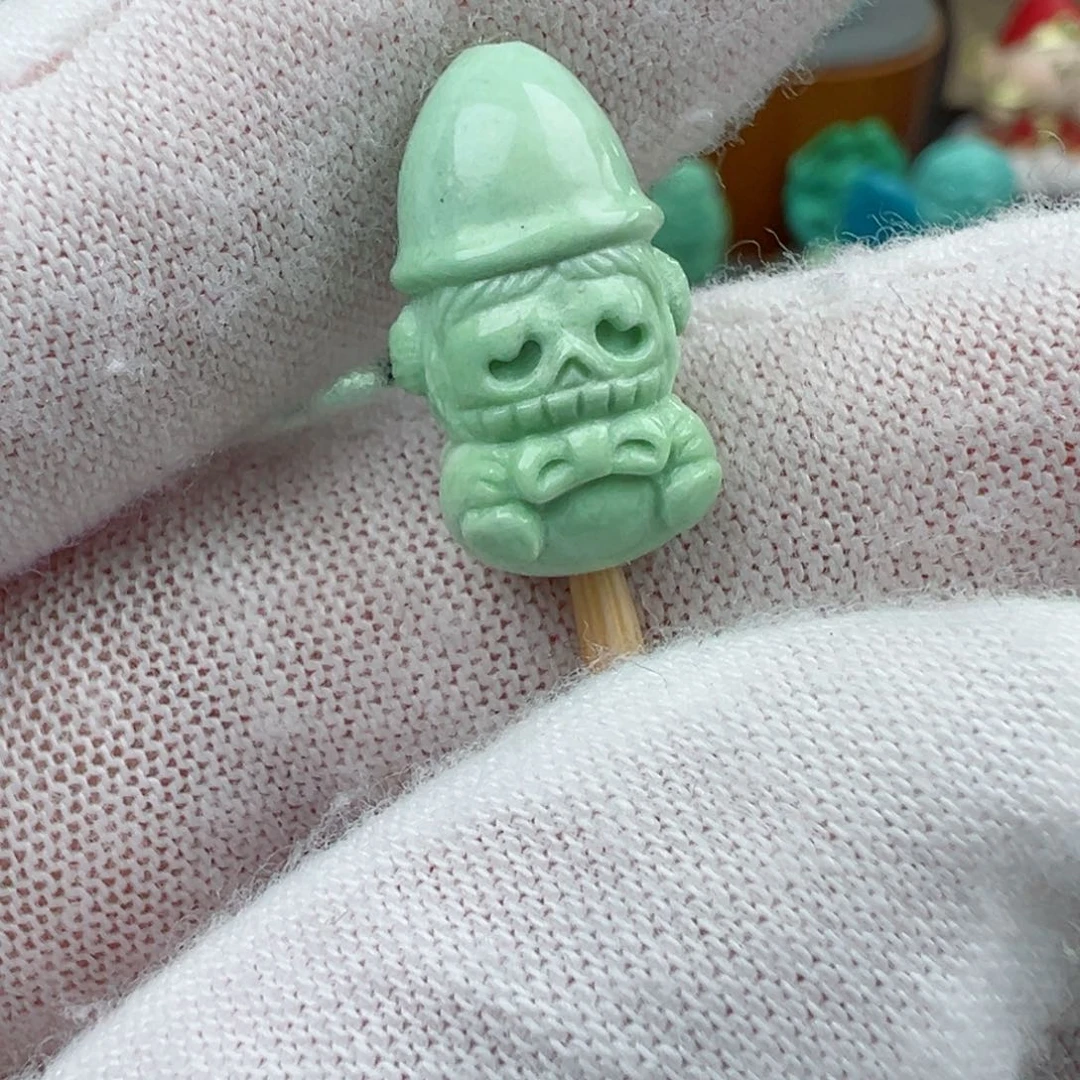 绿松石菜籽黄绿松石Z未镶嵌