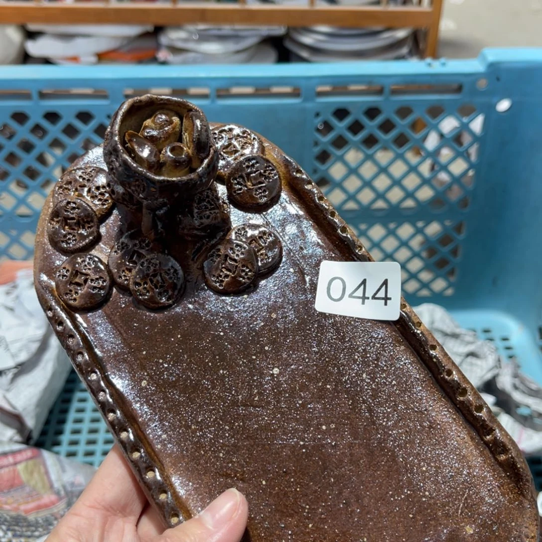 木村信鸿柴烧宝瓶