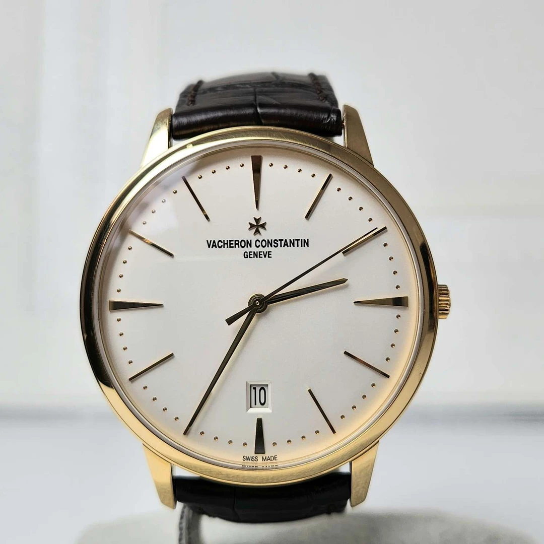 99新 Vacheron Constantin/江诗丹顿 传承85180/18k黄金/40表径