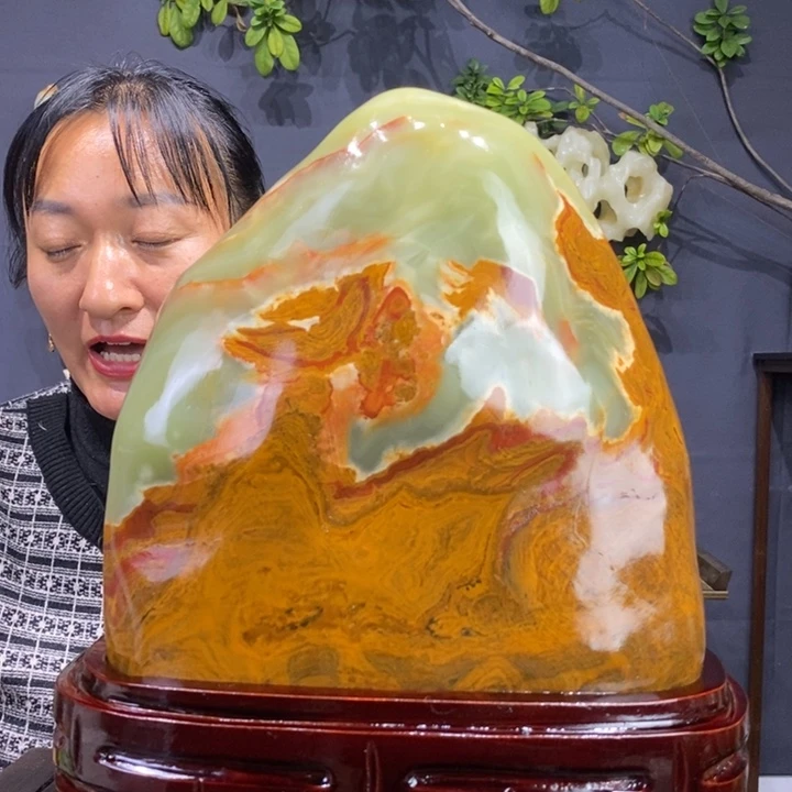 石材精品古青石摆件