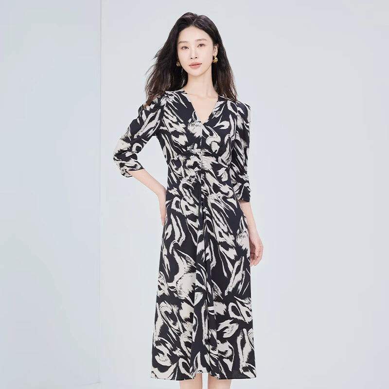 【达人专属】佳人苑连衣裙女新款JX339028