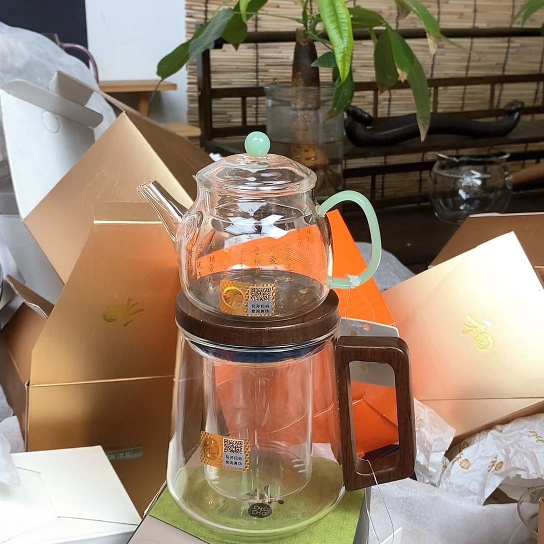 萍***逢禾器言卿壶爱莲说浅玉色