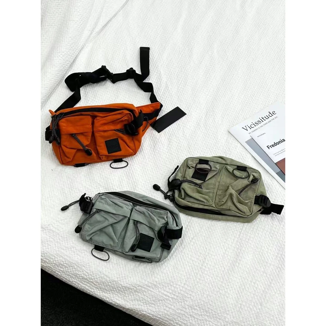 K251024 时尚运动斜挎包 腰包 胸包42x14.5x10cm