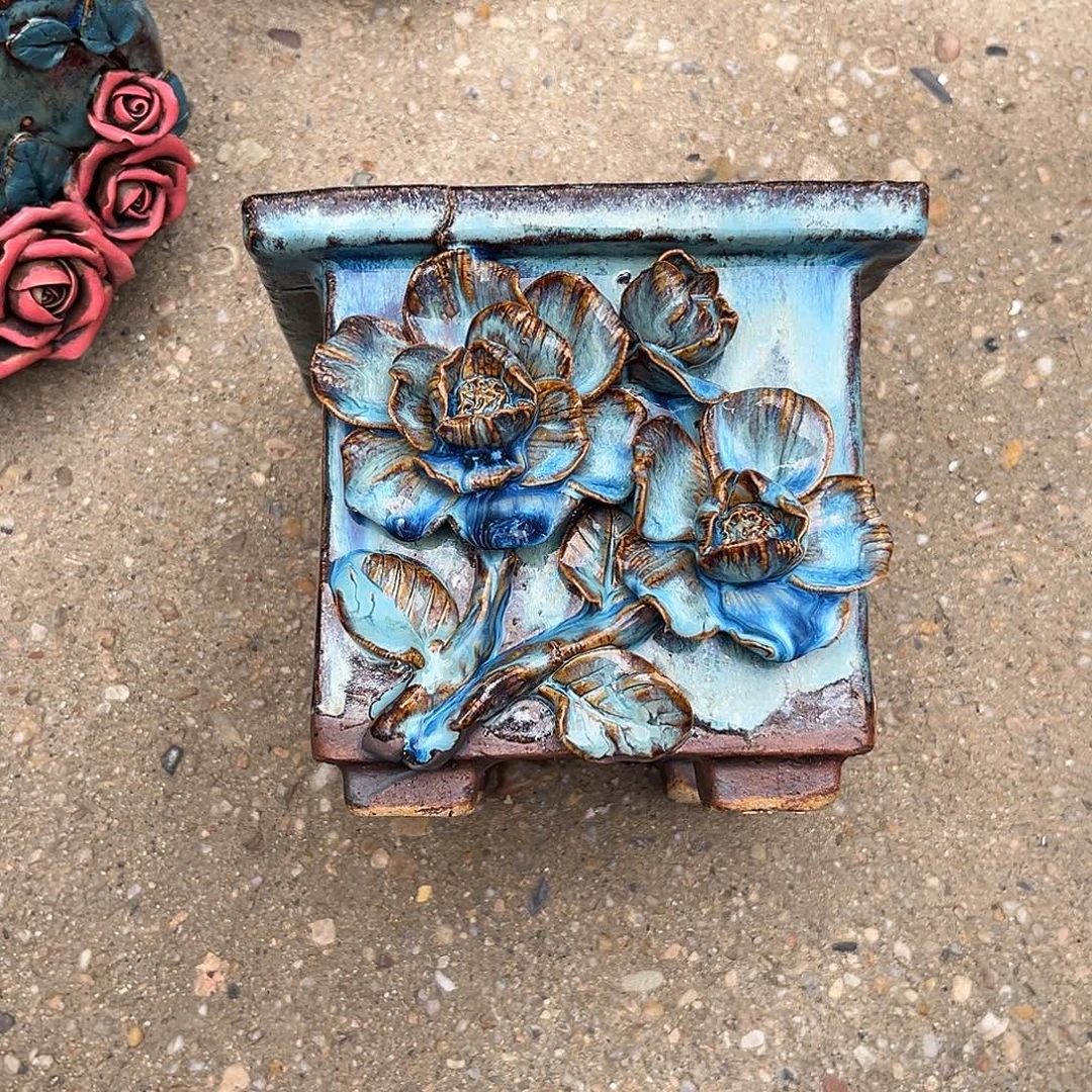 微瑕4 号陶然花器手工花盆