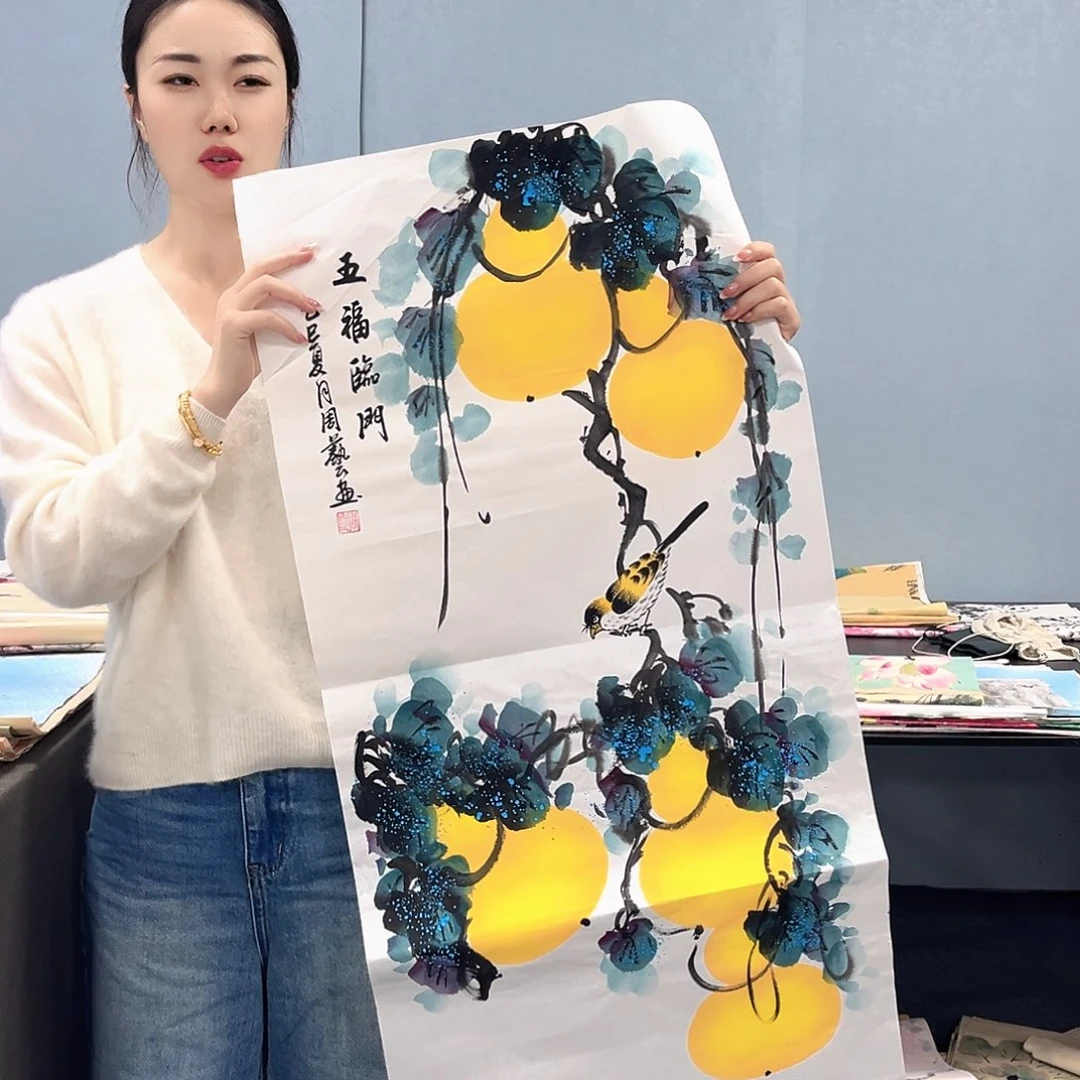 国画国画老师作品