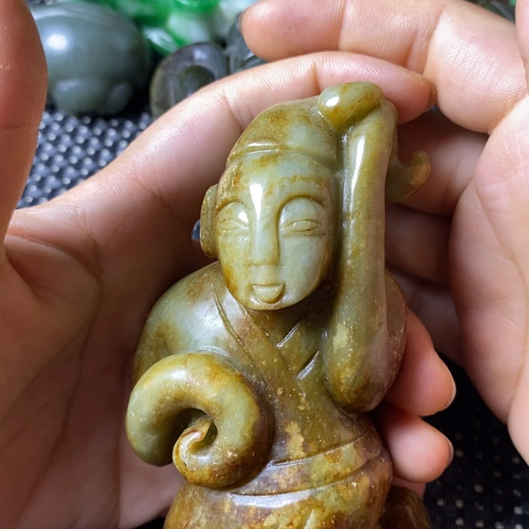 吊坠白玉菩提摆件