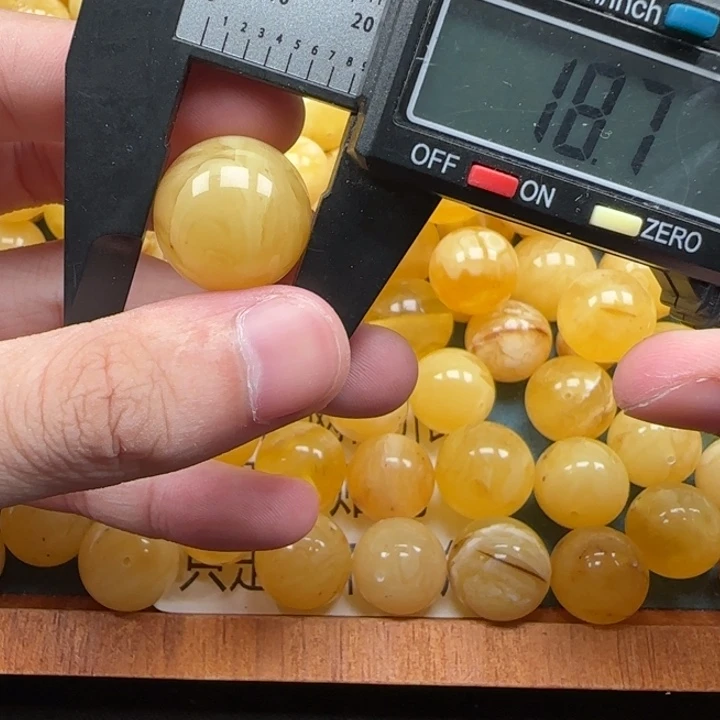 蜜蜡未镶嵌珠宝奇石天然71