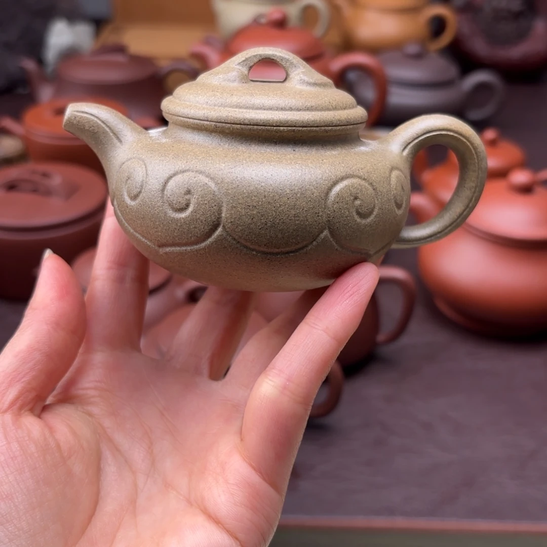 紫砂茶壶降坡泥  微瑕  防古如意 150