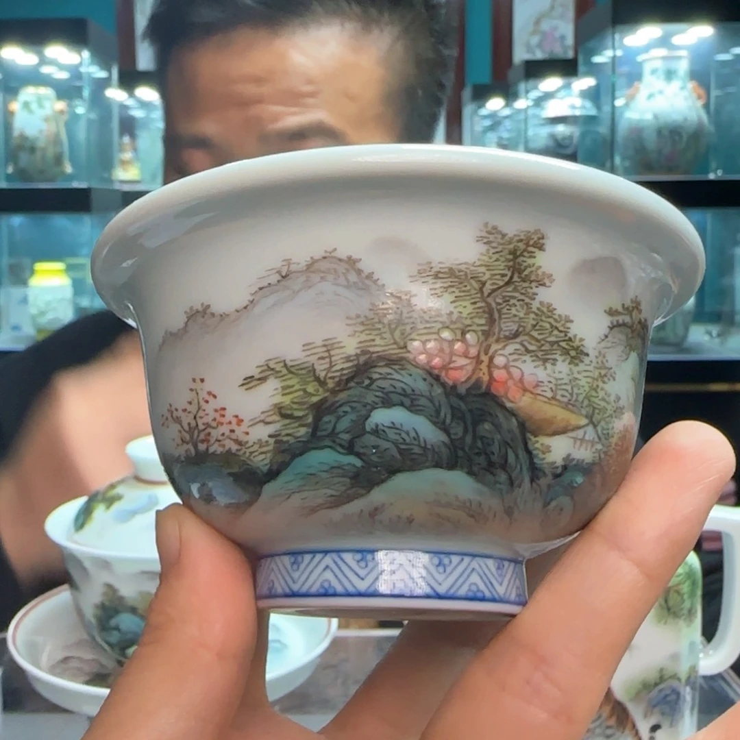 壶景德镇陶瓷手工陶瓷