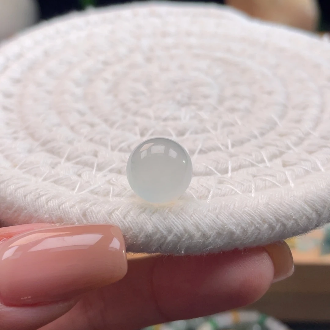 定制翡翠未镶嵌天然缅甸翡翠a货白冰11.4