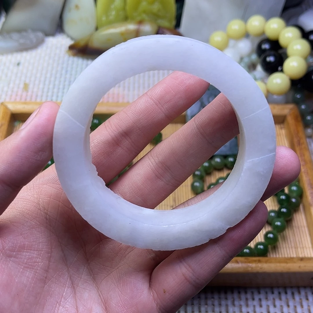 未镶嵌和田玉珠宝半成品55-60