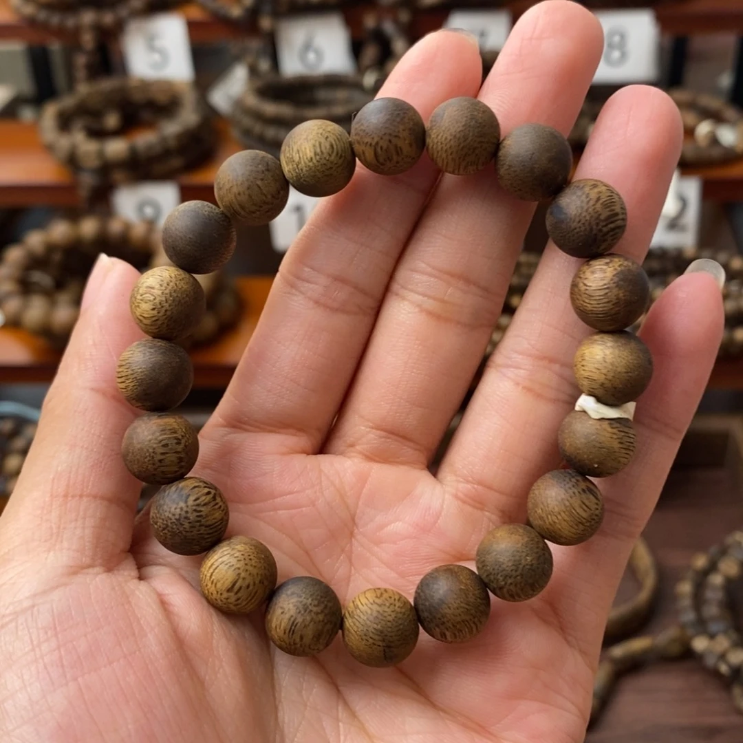 沉香沉香碎屑金沙叶1.0圆珠单圈多样性发一