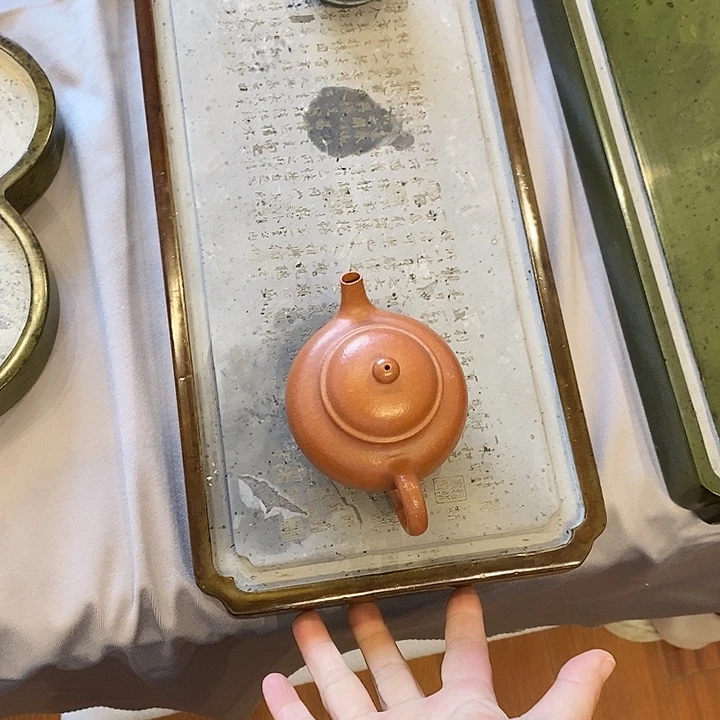 39*19*3.5cm大漆兰亭序吸水茶盘