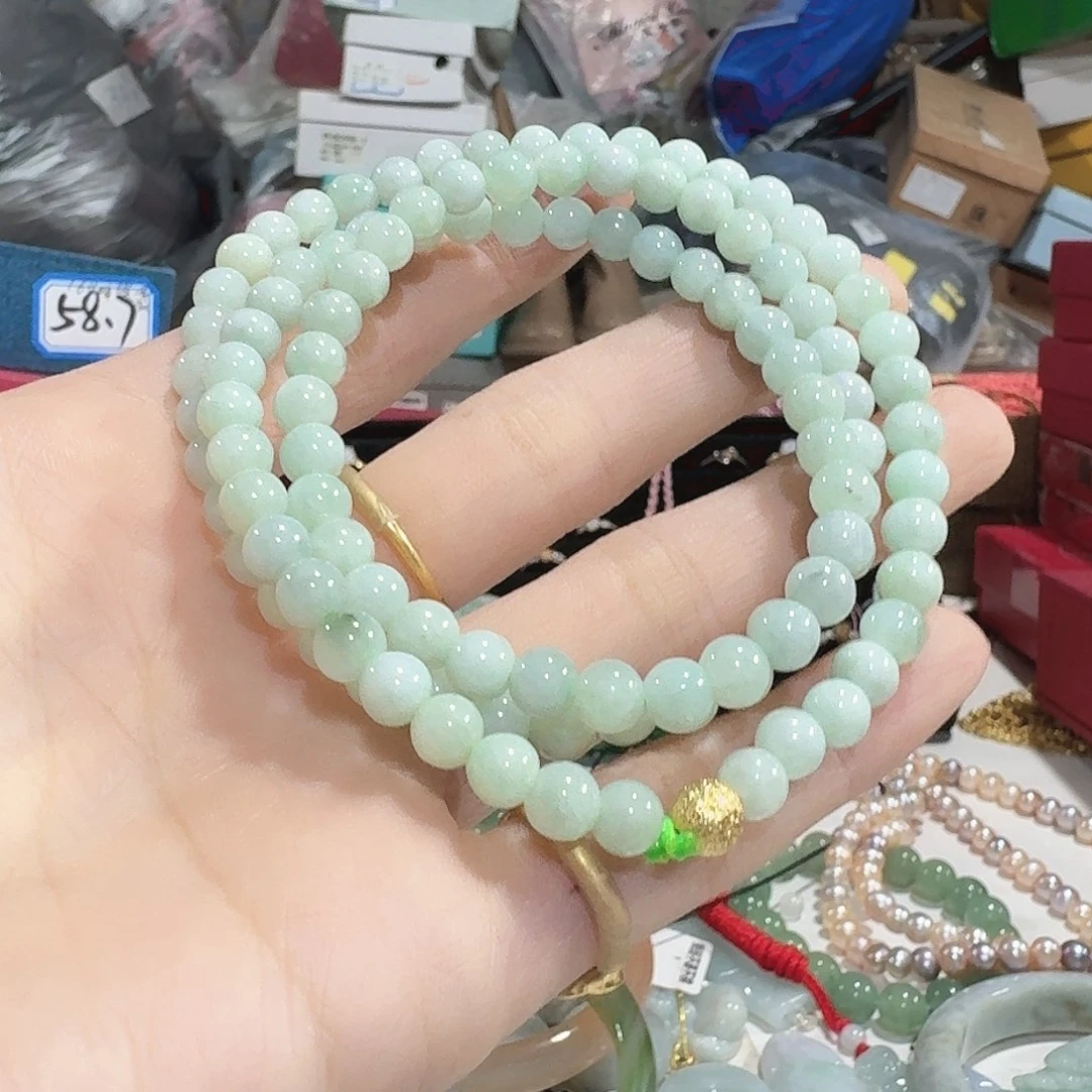没***要翡翠未镶嵌颈饰5230