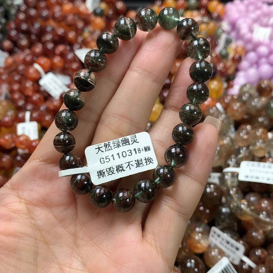 水晶手链未镶嵌，