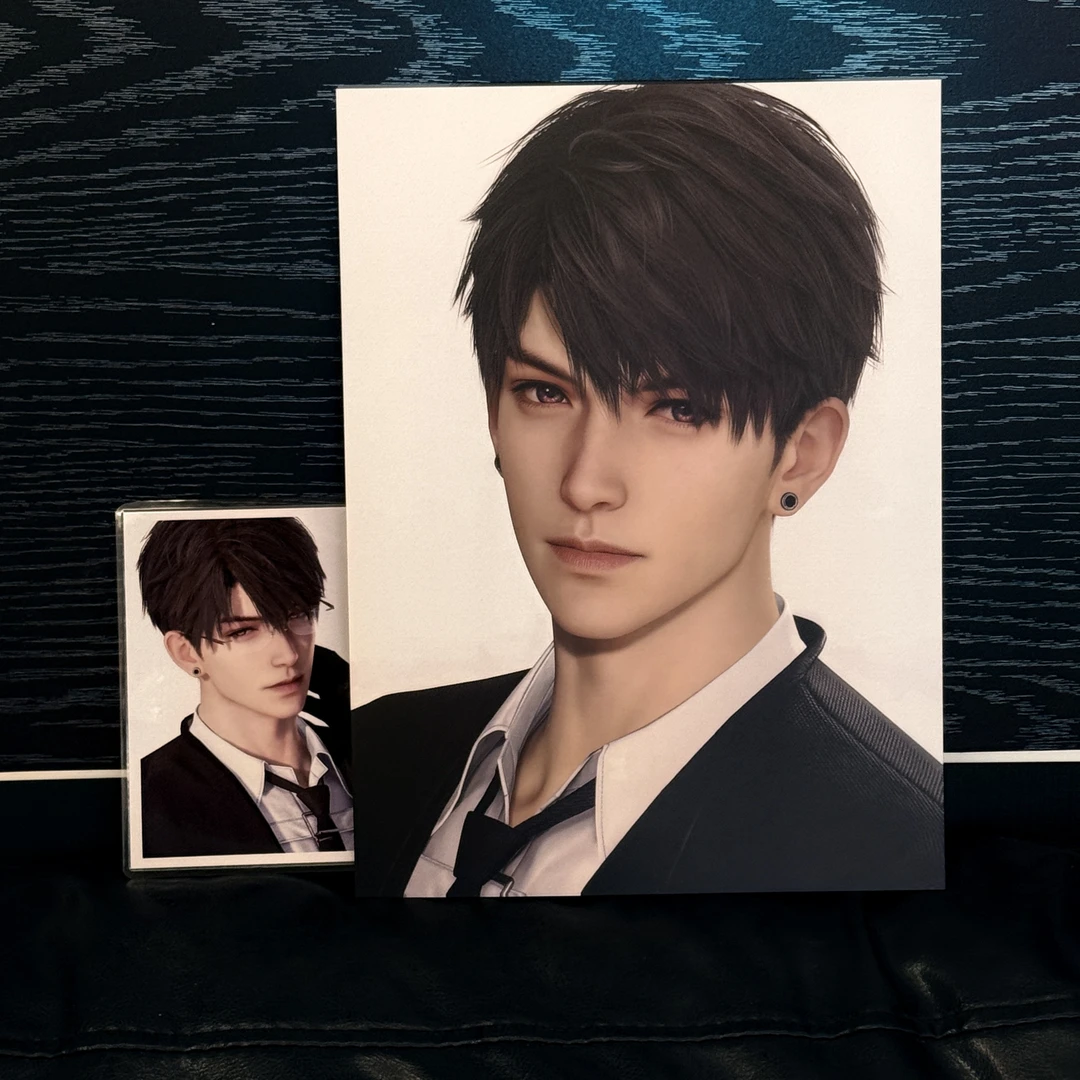 恋与深空超清双面A4大海报