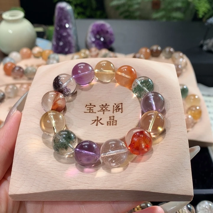 未镶嵌手串水晶卡14加多宝水晶