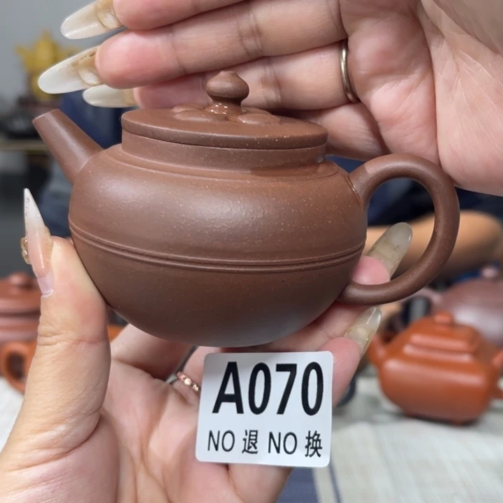 紫砂茶杯宜兴原矿紫砂精品手工