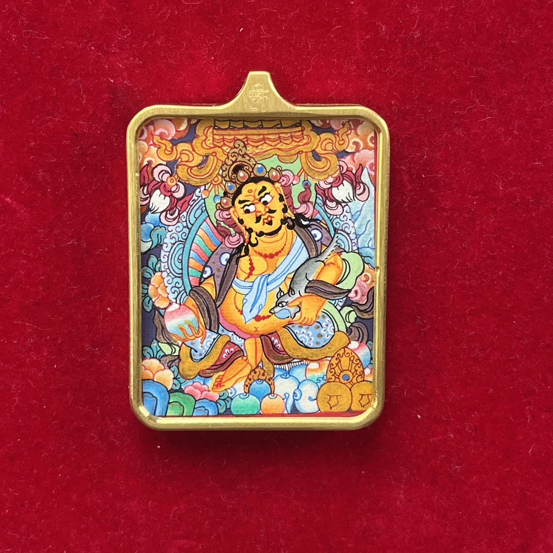 XMLY1057藏传艺术作品-黄财财