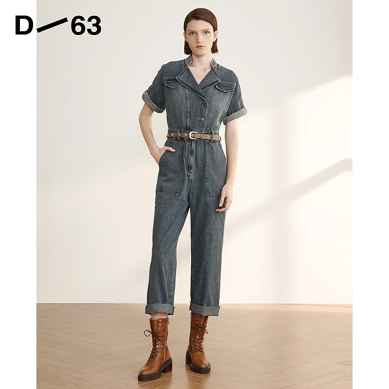 【九月】D63牛仔连衣裤(水洗产品)5V1L95197