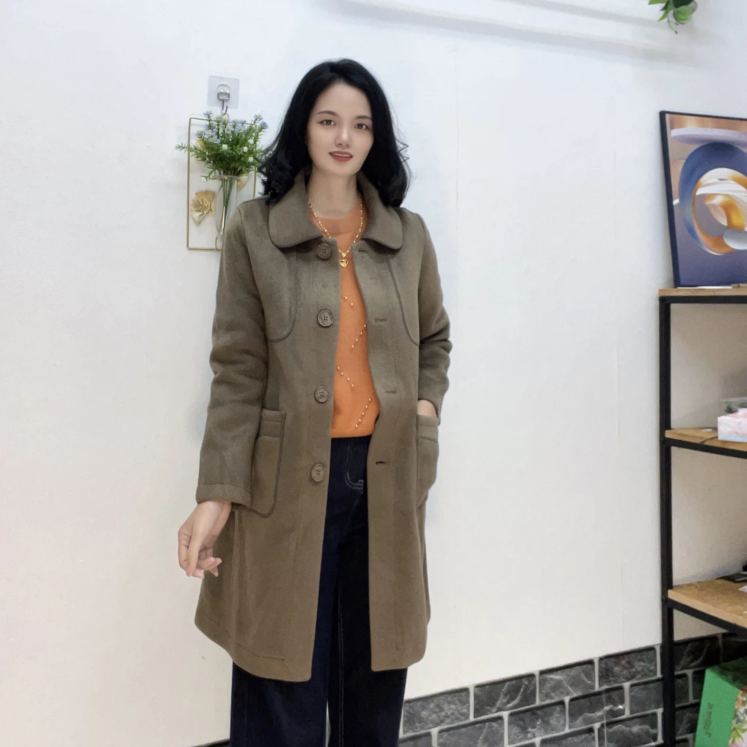 冬季中长款款双面绒外套A72（捡漏款）