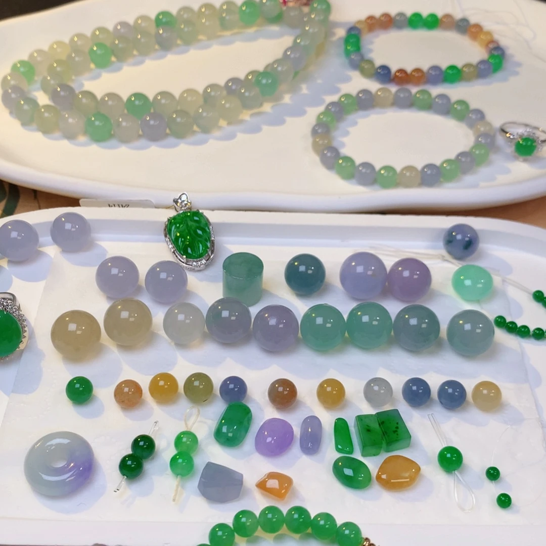 翡翠散珠直播间商品截图