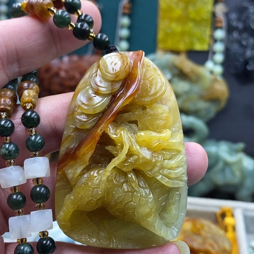 【闪购商品】未镶嵌岫玉吊坠