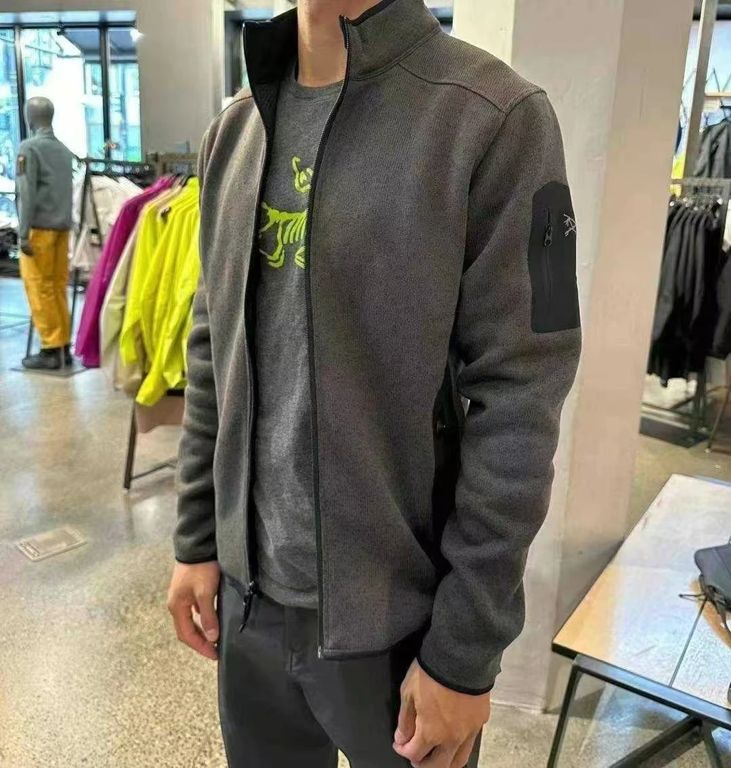 【国内现货】ARC'TERYX/始祖鸟 男款COVERT 立领抓绒开衫