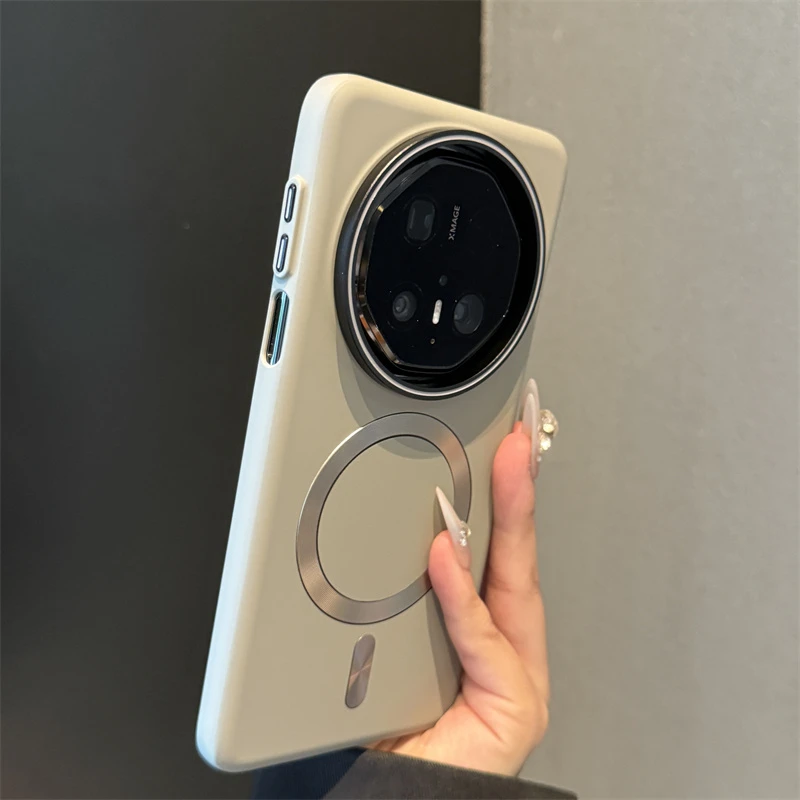 【高品质】亲肤磨砂无线磁吸适用华为mate70pro+手机壳防摔保护套