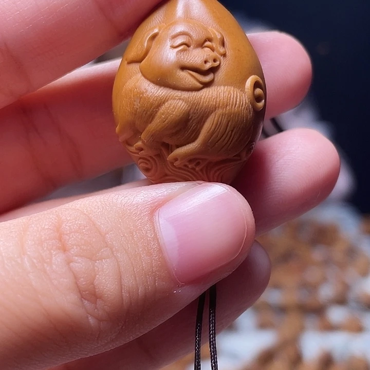 吊坠橄榄核橄榄球