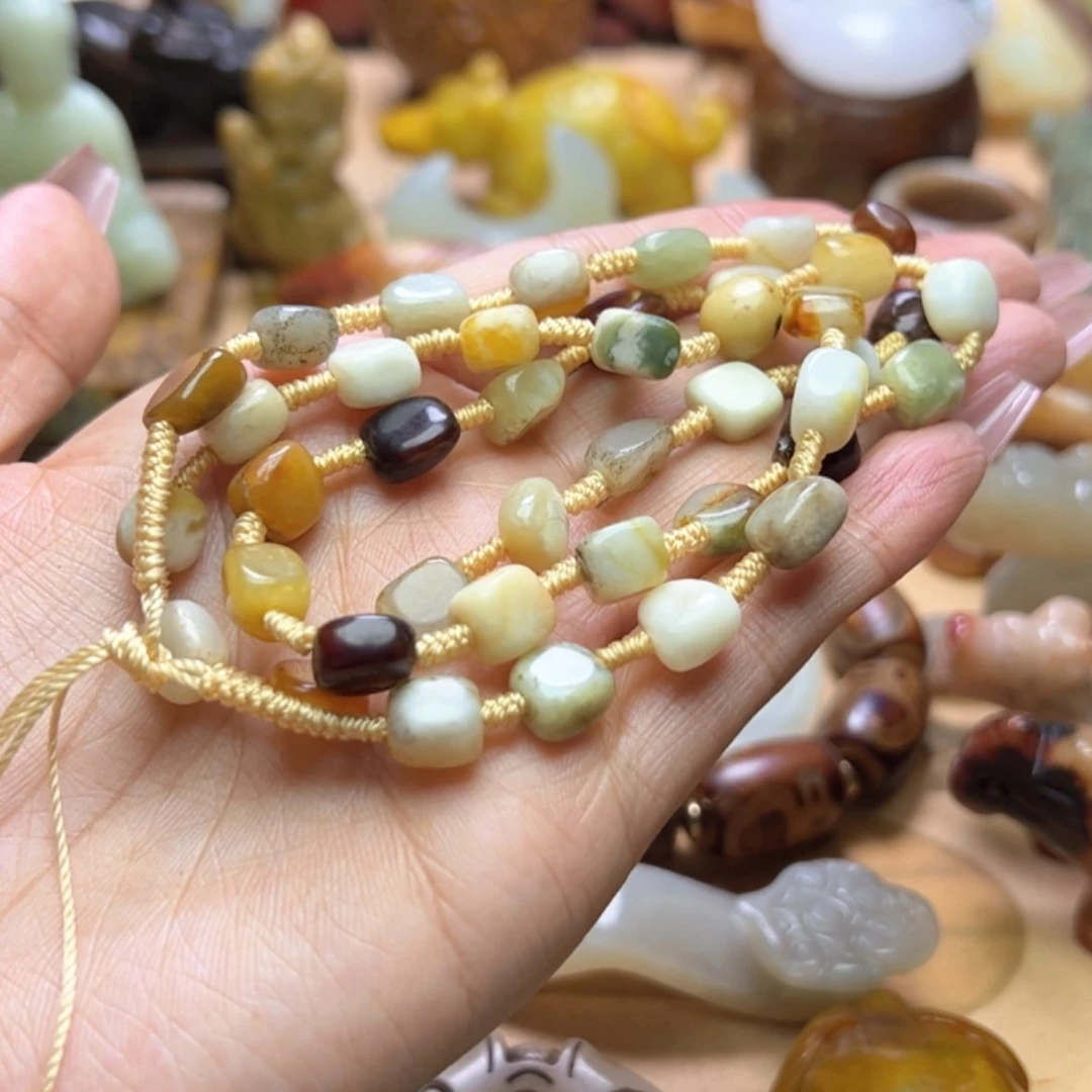 【闪购商品】蛇纹石玉颈饰未镶嵌