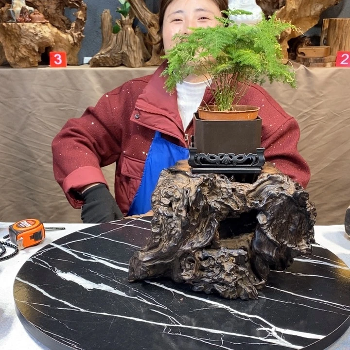 木家*草木堂根艺摆件235