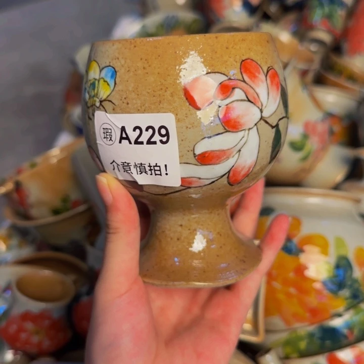 瓷片景德镇陶瓷手工手绘