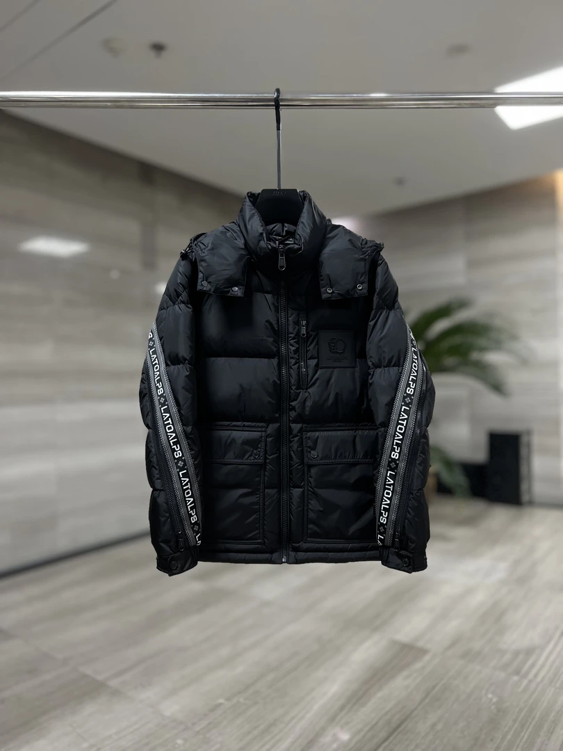 意大利拉图秋冬潮品轻奢高端气质百搭休闲白鸭绒男士羽绒服Y55