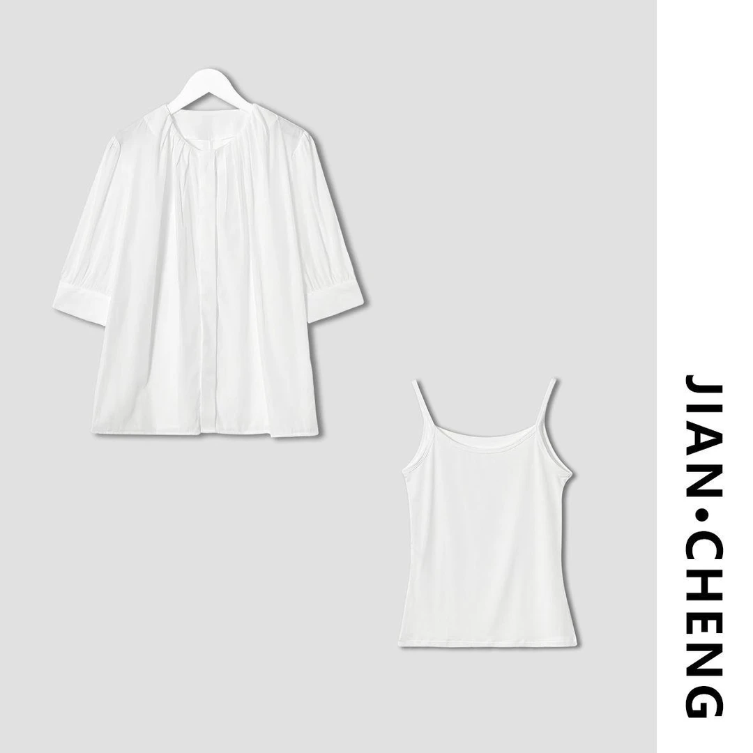 【简柽】五分袖衬衫D404-1311