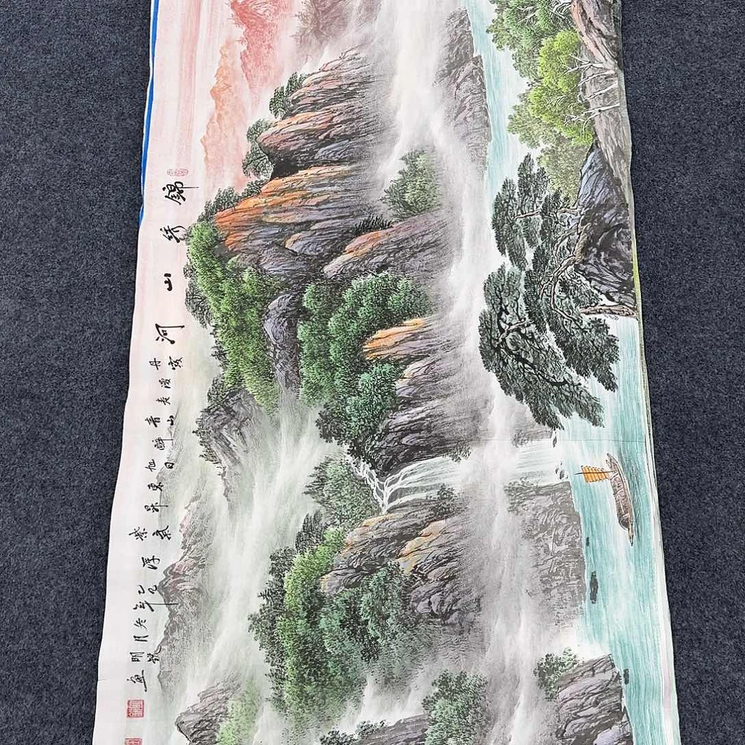 脱***马国画纯手绘作品欣赏