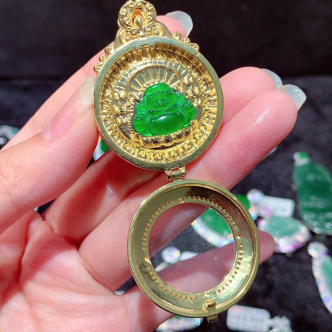 【闪购商品】翡翠吊坠(不含链)未镶嵌