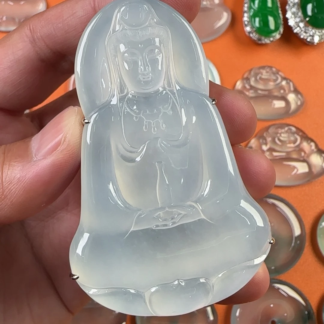 定制翡翠未镶嵌天然