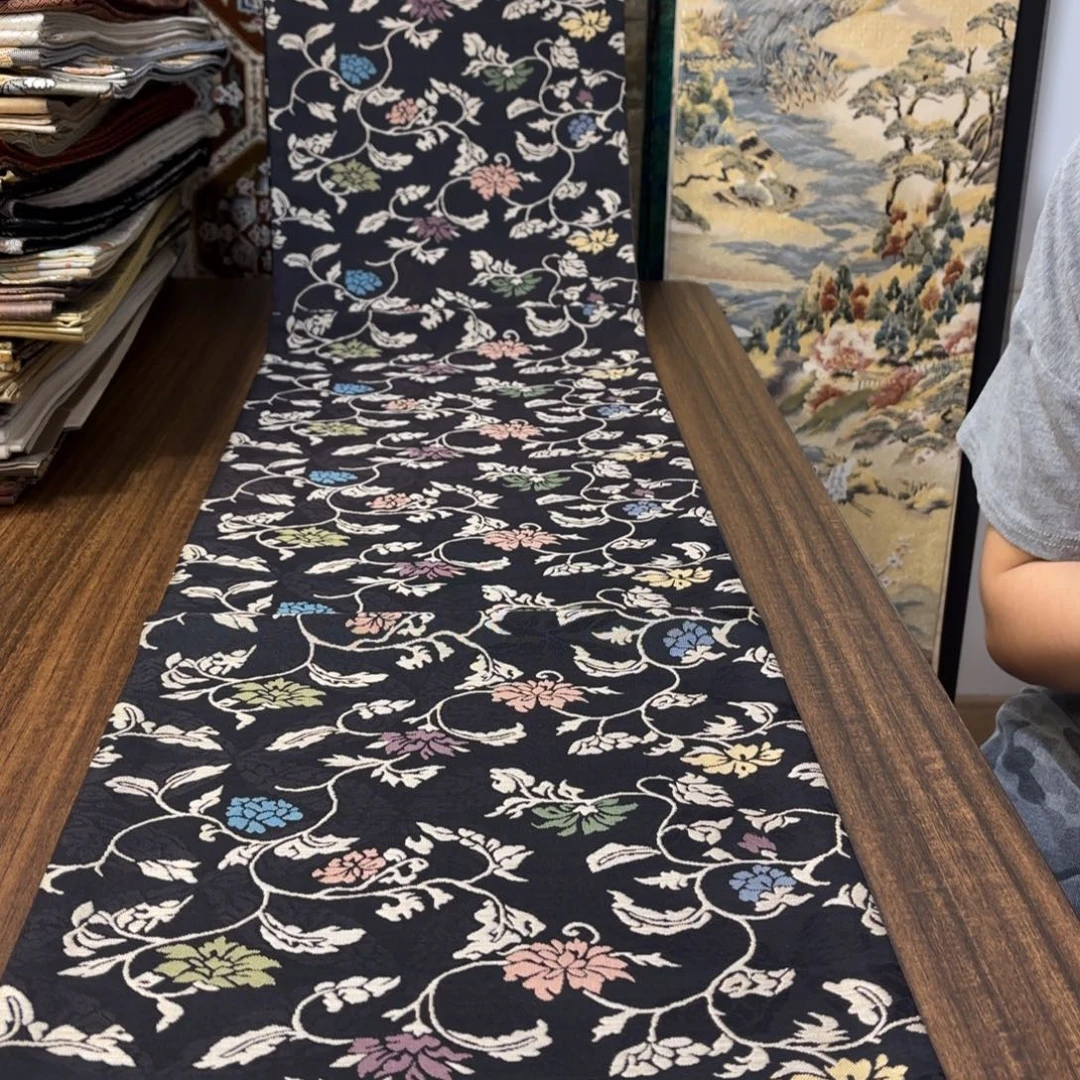 织绣唐锦西阵织桌旗