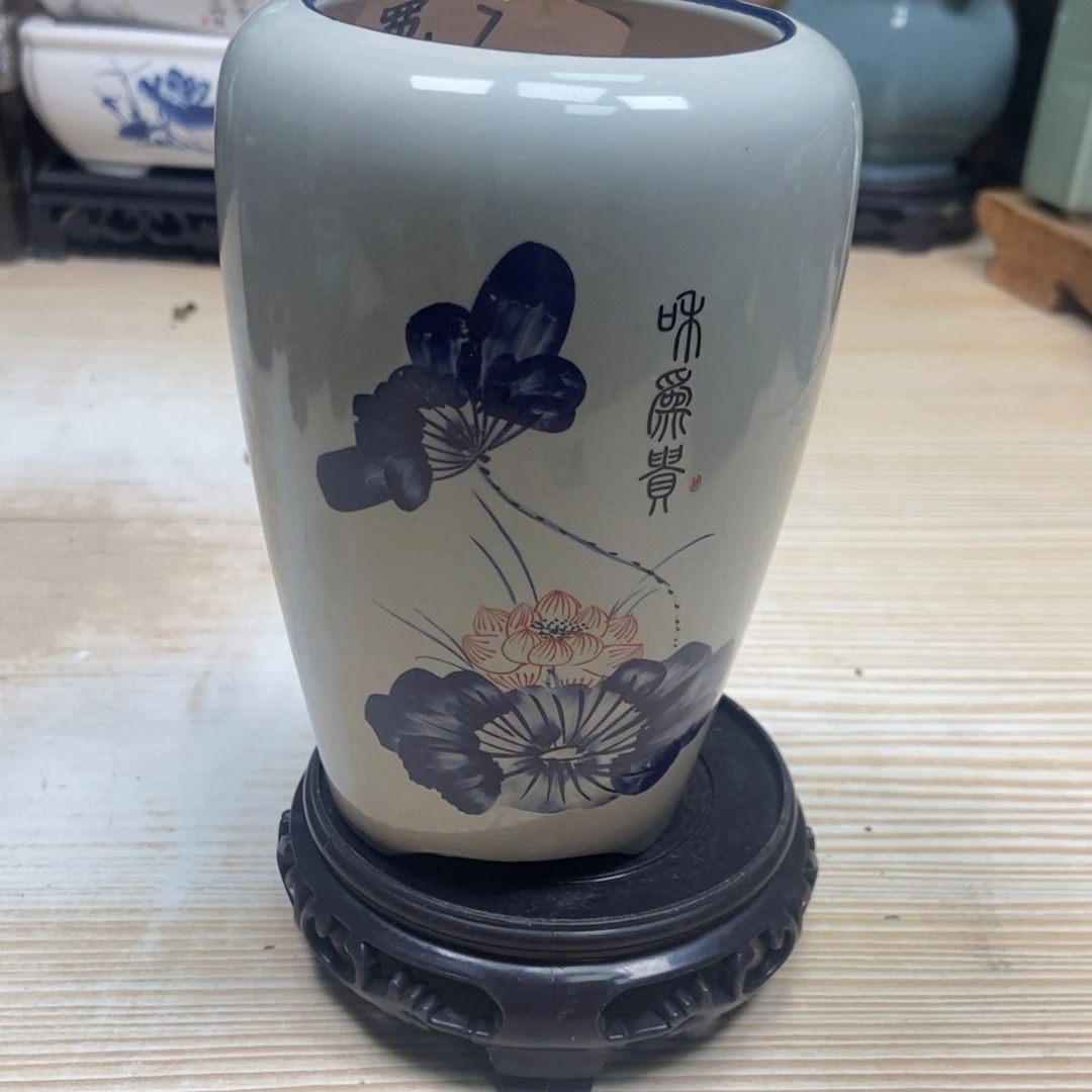 瓷片陶瓷花盆陶瓷艺术