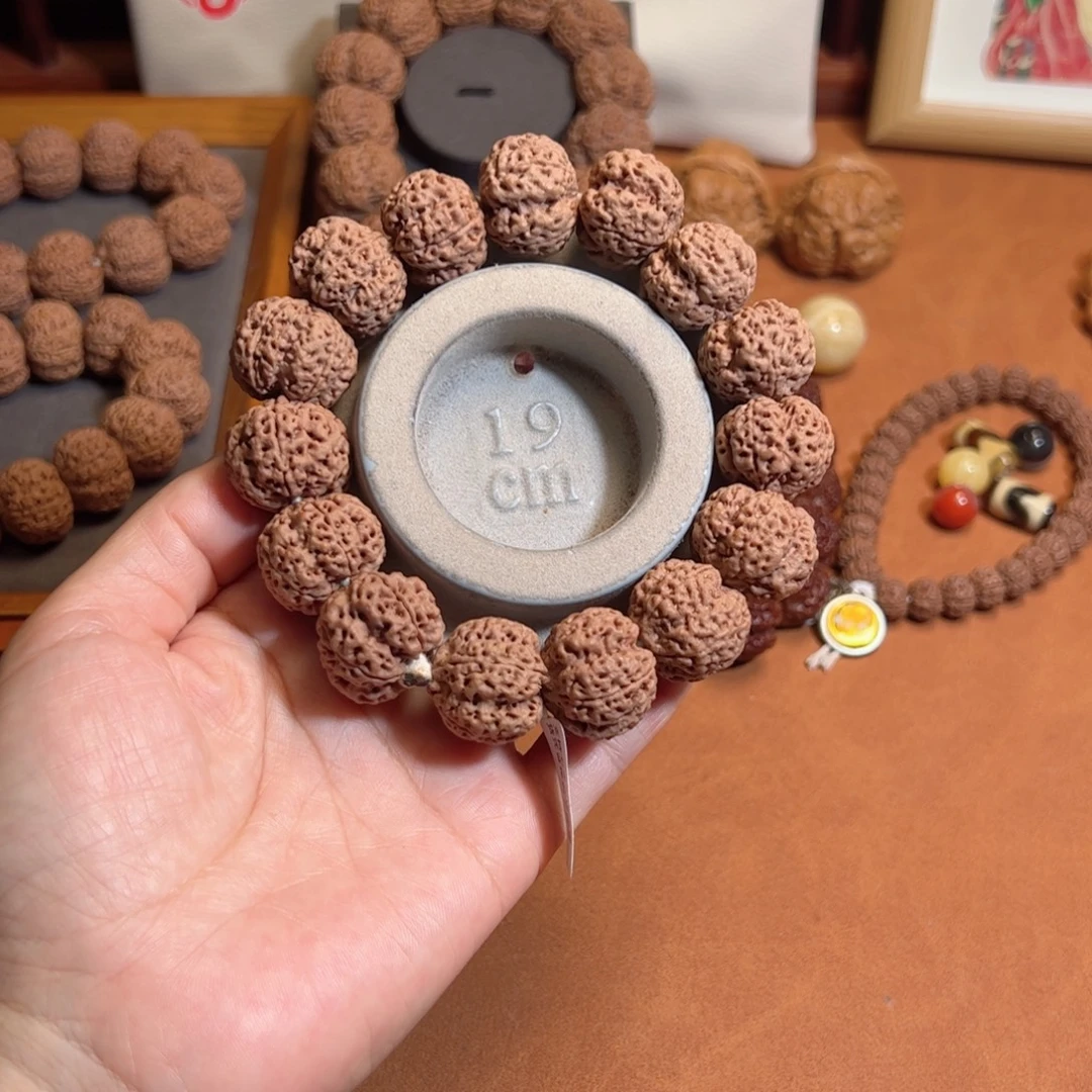 金刚菩提手串21梁雪花扇面五瓣大金刚菩提手串