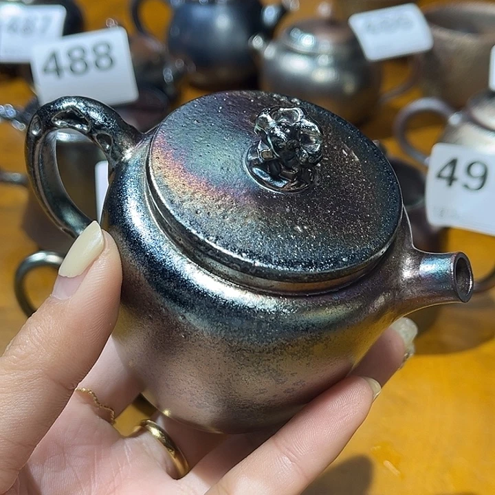 昆***勇杯紫泥柴烧茶壶茶壶茶壶茶壶