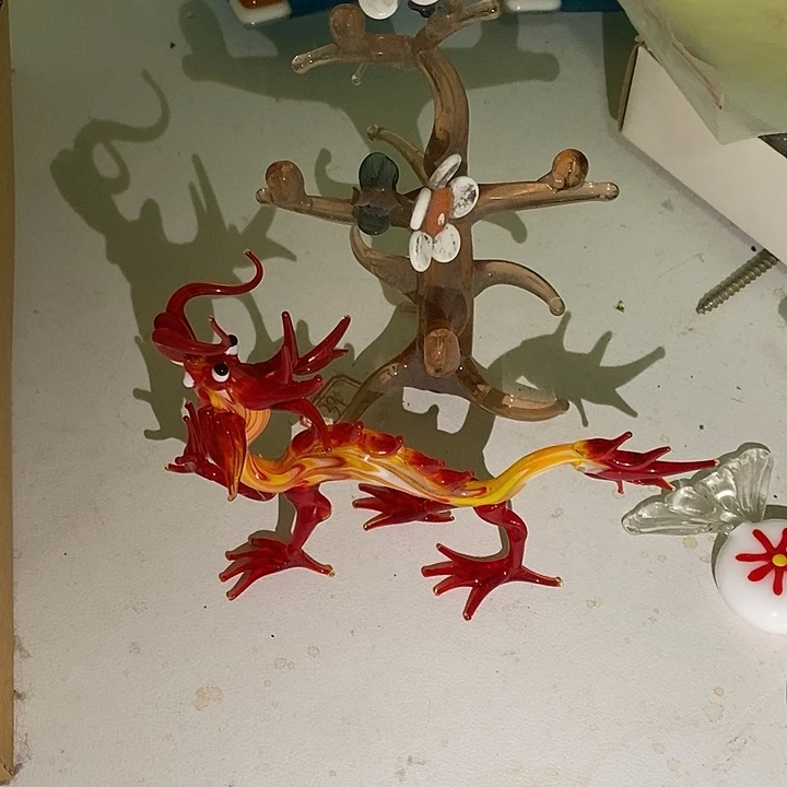 雪***手工艺品琉璃瑕疵