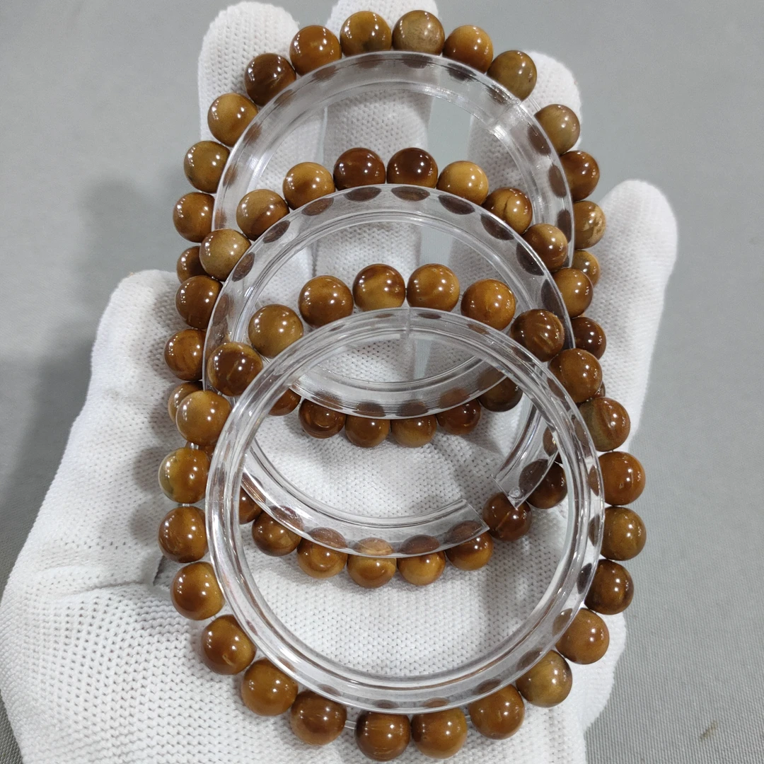 A533 A级实心库克 卡0.8 圆珠单圈手串