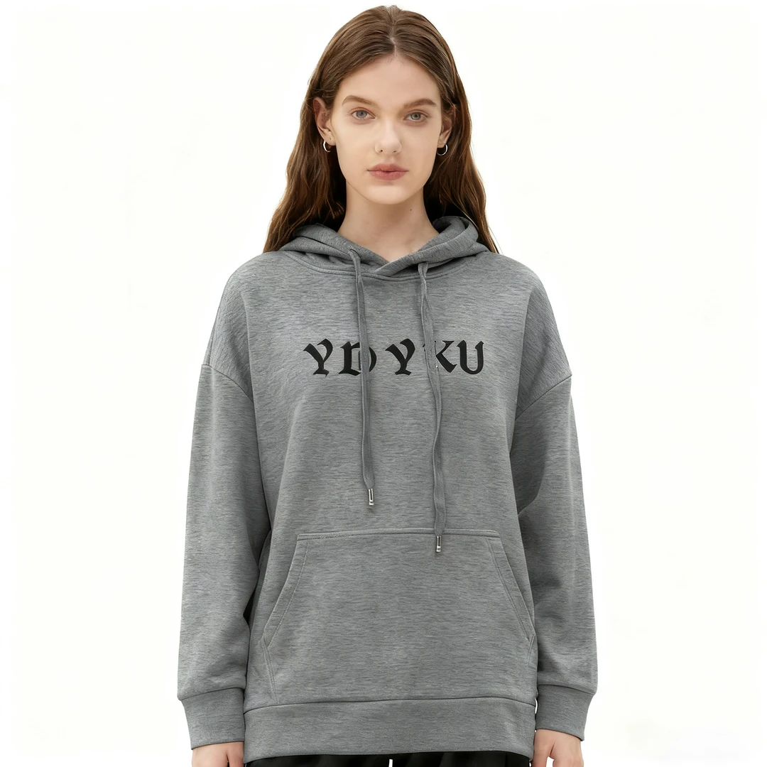 20266深色冬季加绒加厚新款套头连帽卫衣休闲百搭外套JH