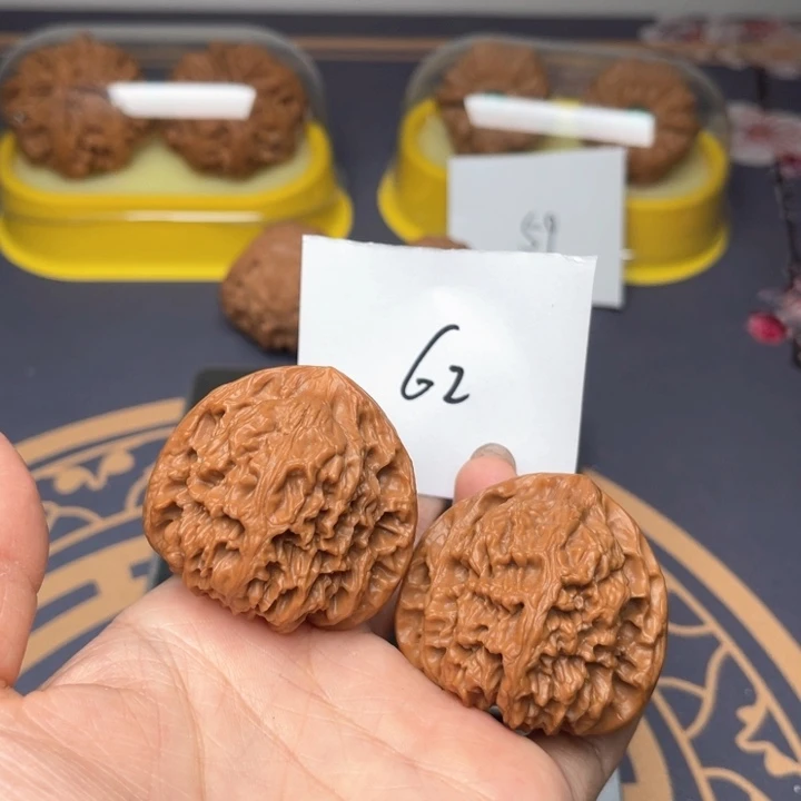 文玩核桃把件42南疆石