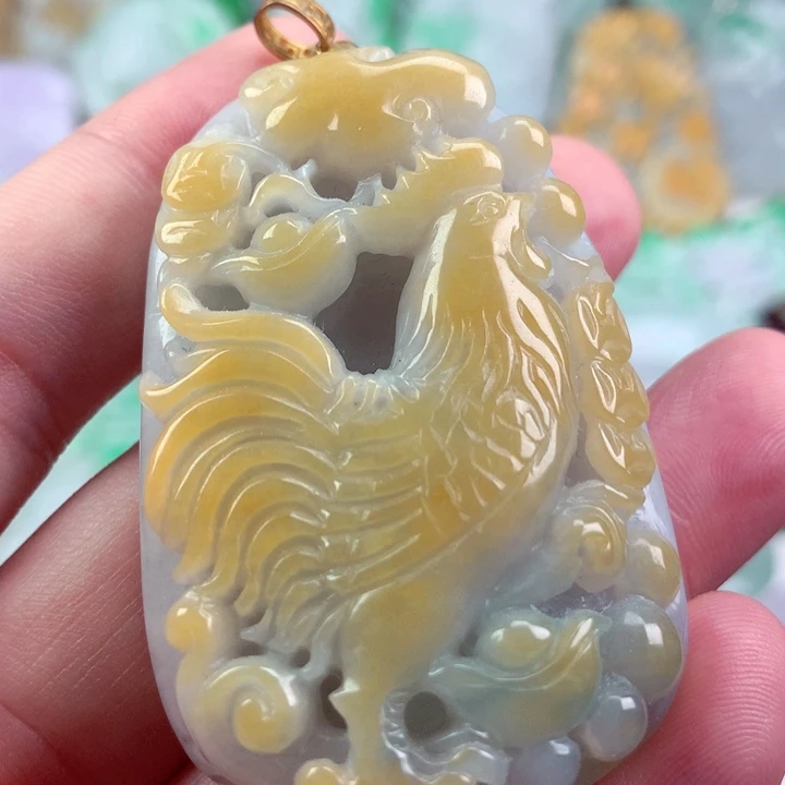 吊坠(不含链)未镶嵌翡翠