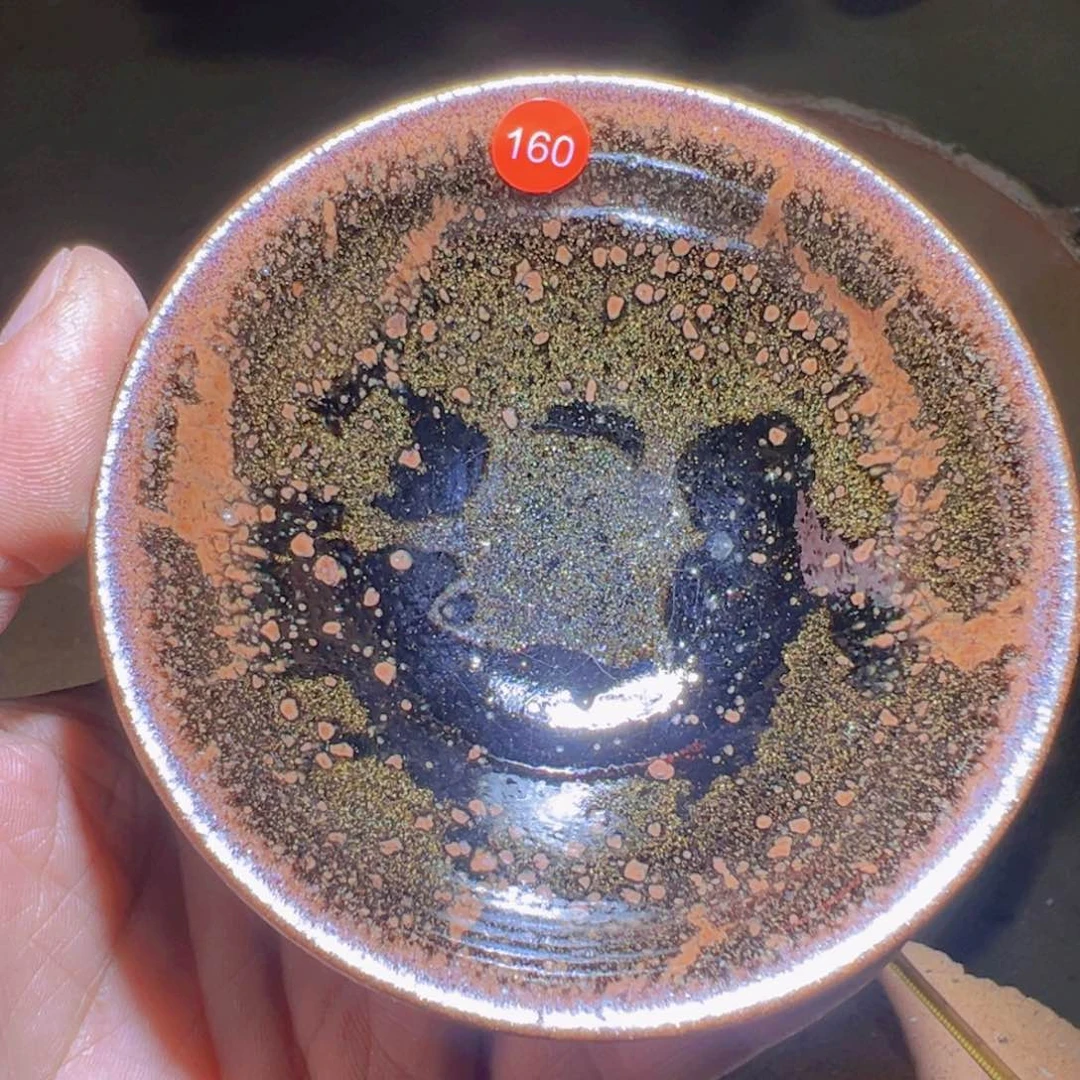 茶盏160 建窑建盏泥巴星窑