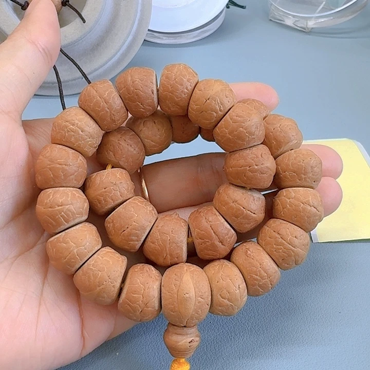 凤眼菩提把件16mm大肠85@6841